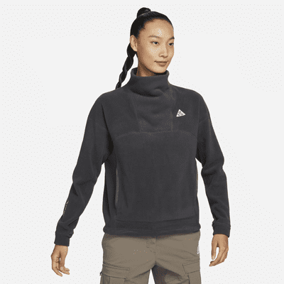 Nike ACG Wolf Tree Polartec Fleece Full Zip Hoodie Ale Brown
